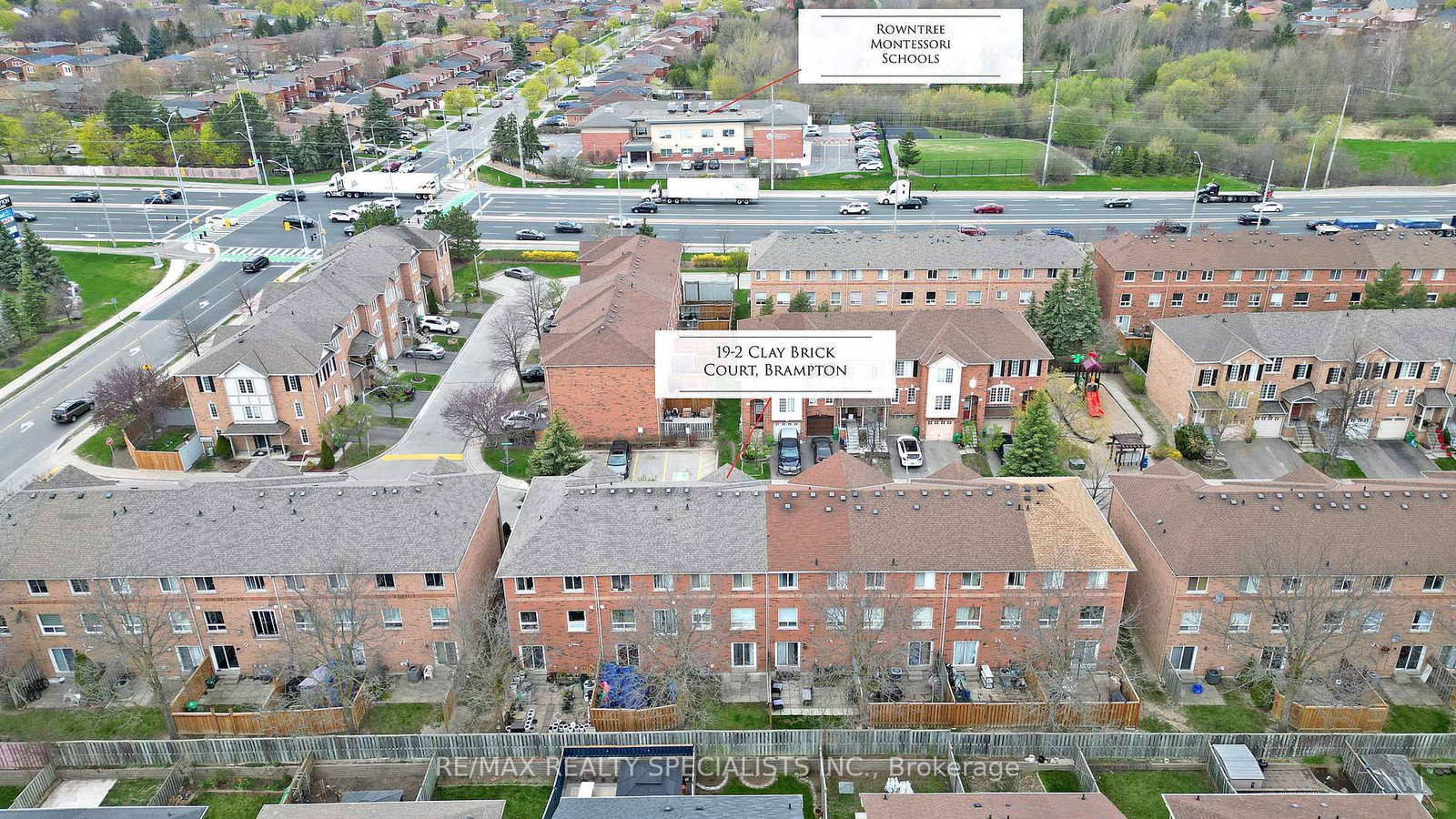 Townhouse for sale at 19-2 Clay Brick Court, Brampton, Ontario, L6V 4M7 - Brampton North - MLS: W12857696