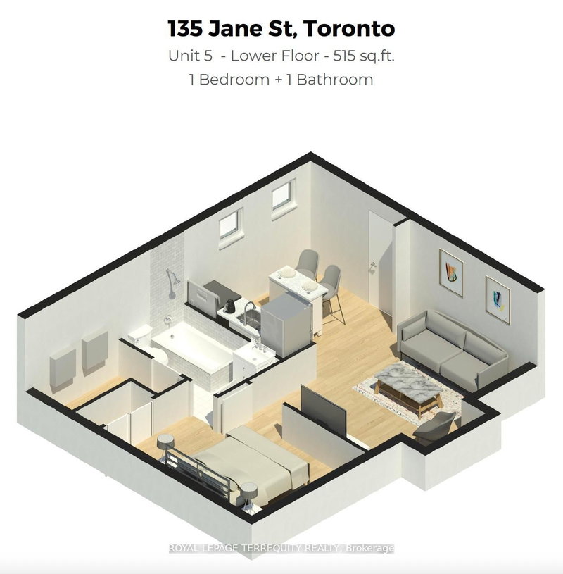 5 - 135 Jane St, Toronto, M6S 3Y7 | Image 2