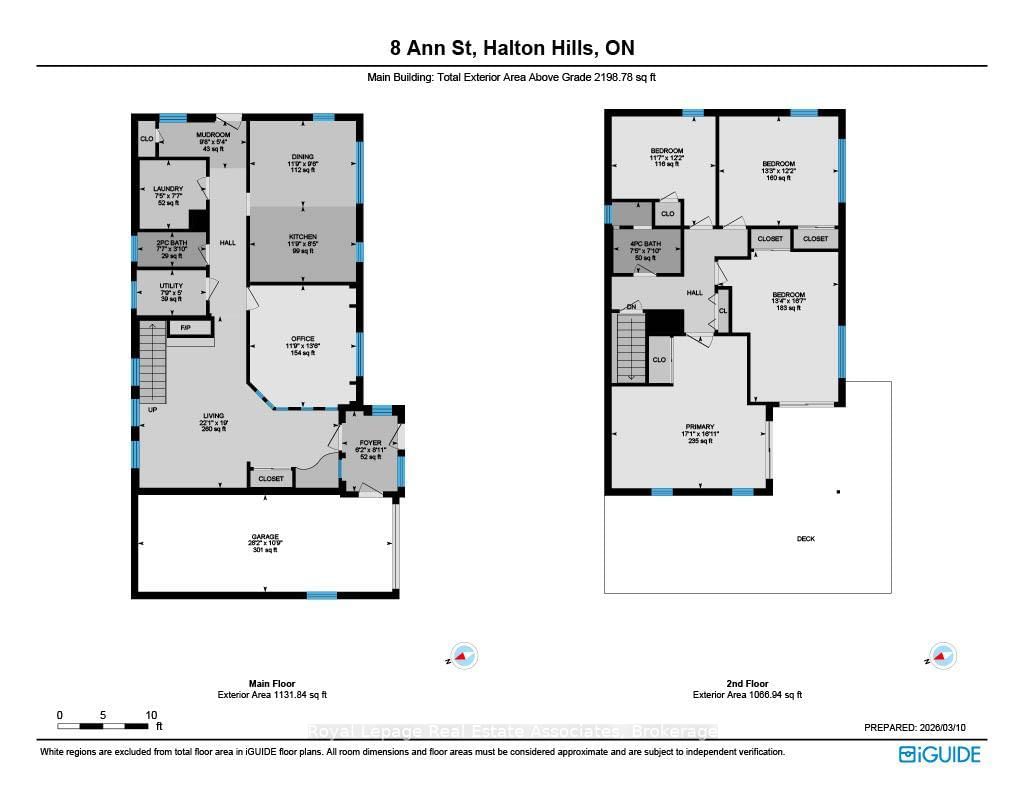 Detached House for sale at 8 Ann Street, Halton Hills, Ontario, L7G 2V2 - Georgetown - MLS: W12871886
