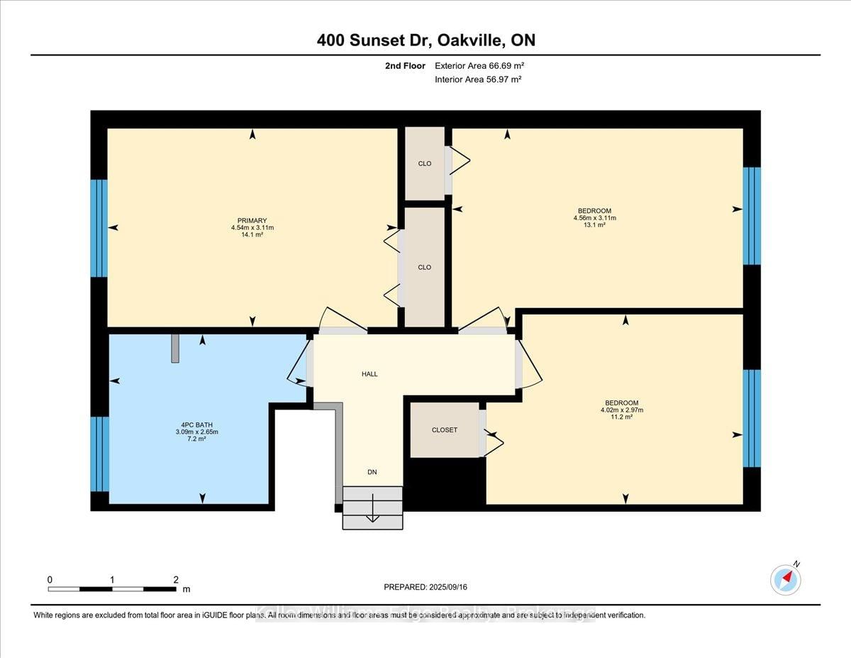 Detached House for sale at 400 Sunset Drive, Oakville, Ontario, L6L 3N2 - West - MLS: W12897010