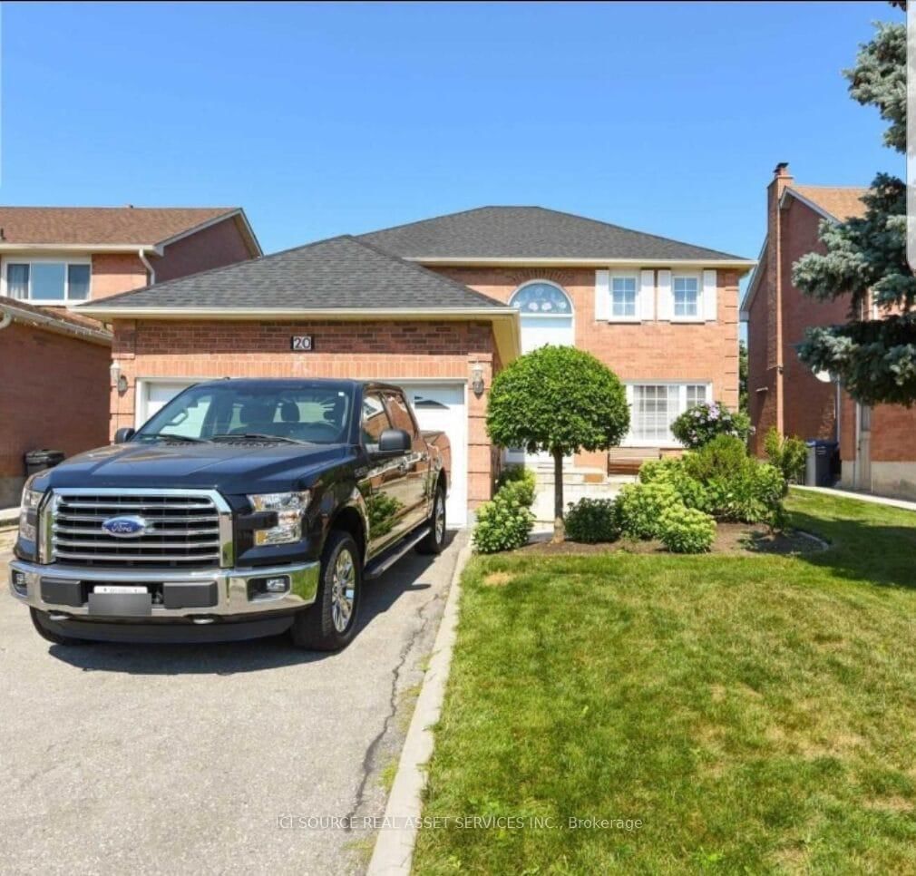 Detached House for sale at 20 Plover Place, Brampton, Ontario, L6W 4C5 - Fletcher's Creek South - MLS: W12922424