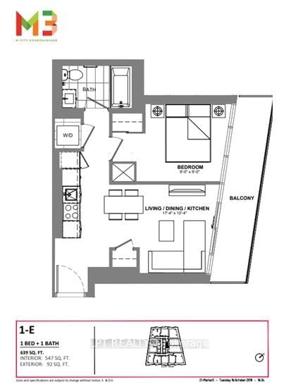 448 Burnhamthorpe Road W, Unit 1201 - Photo 22