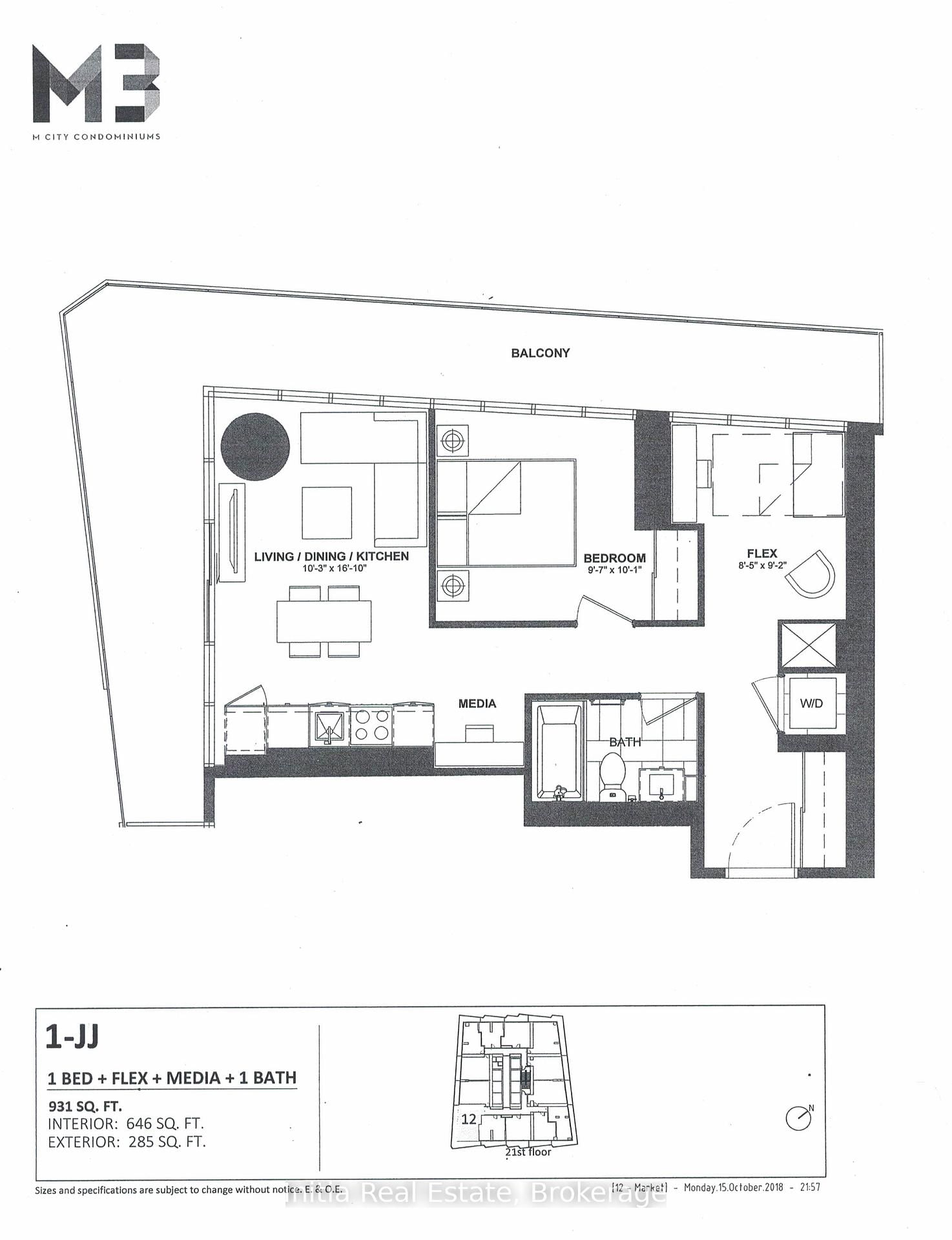 448 Burnhamthorpe Road W, Unit 2112 - Photo 29