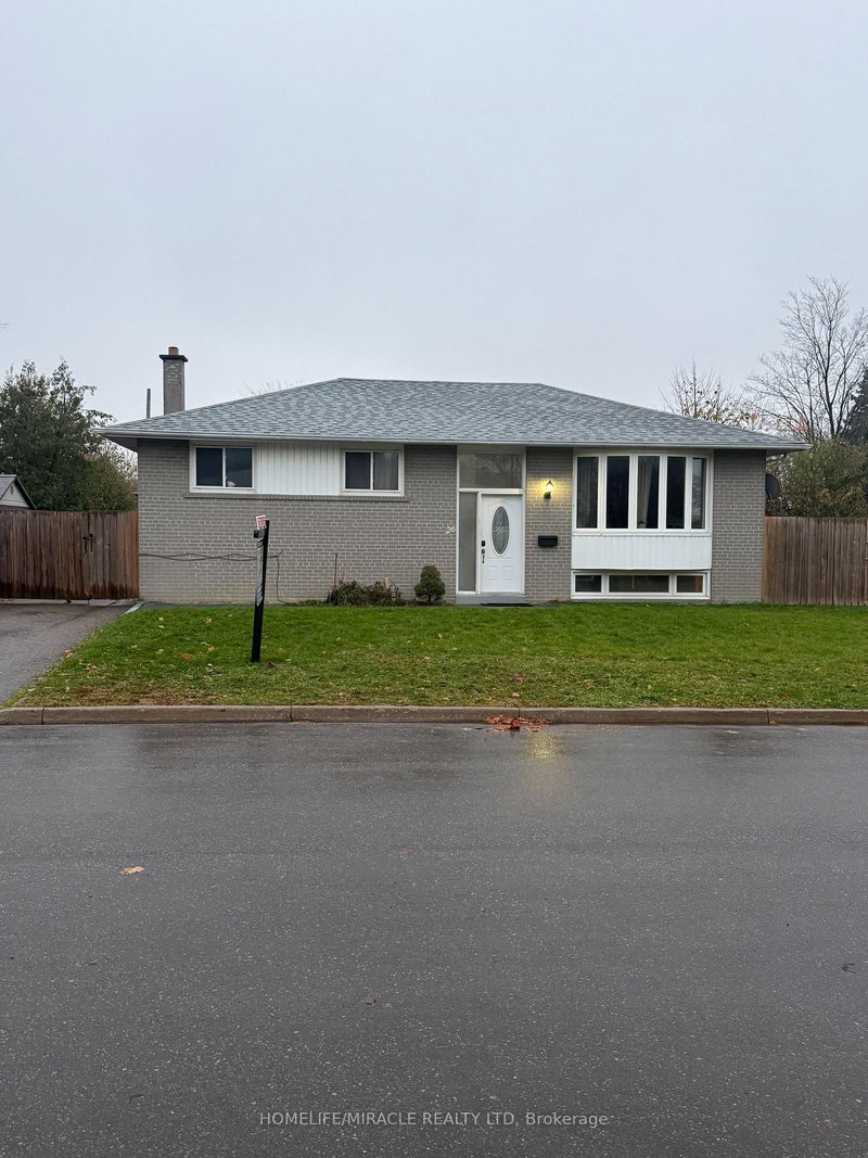 home for lease on 26 Alexandria Crescent