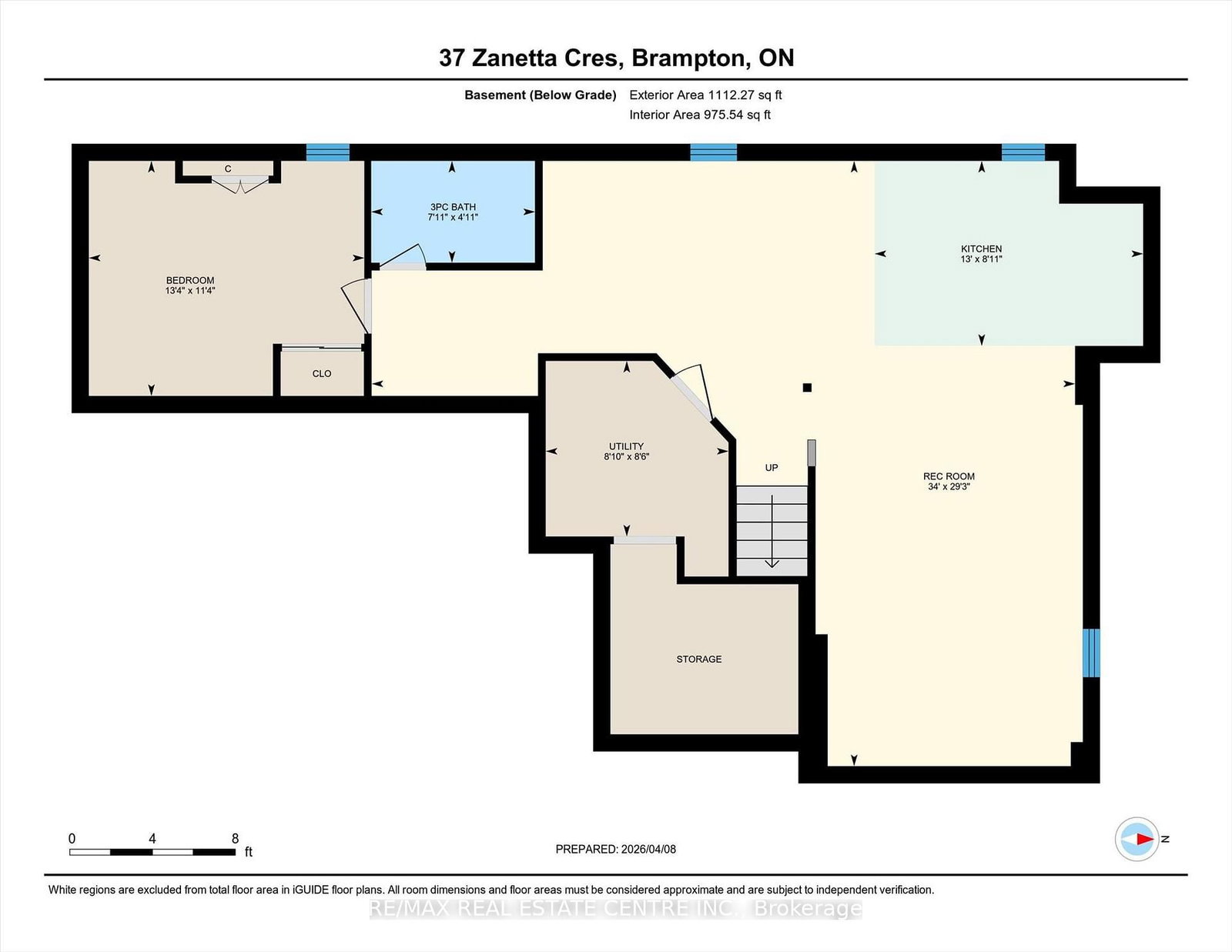 Detached House for sale at 37 Zanetta Crescent, Brampton, Ontario, L6Y 6A2 - Credit Valley - MLS: W12974290
