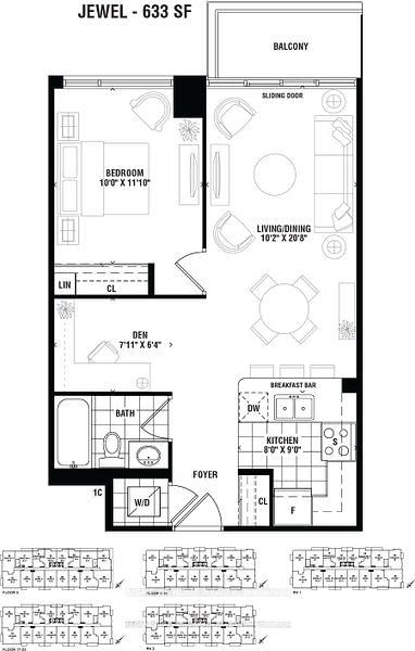 349 Rathburn Road W, Unit 1808 - Photo 15