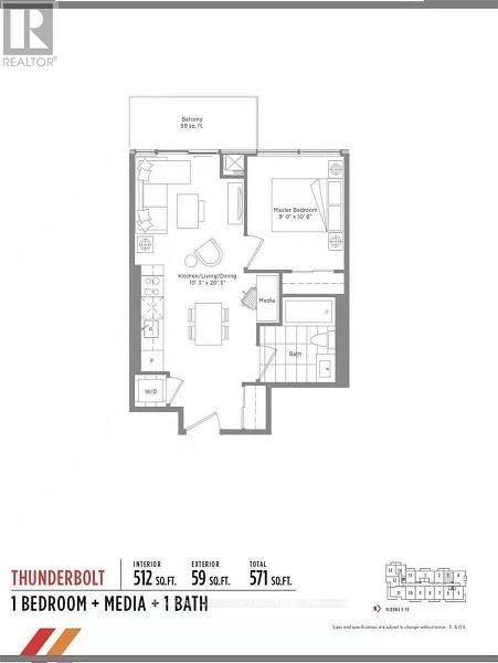 1103 - 10 De Boers Dr, Toronto, M3J 0L6 | Image 2