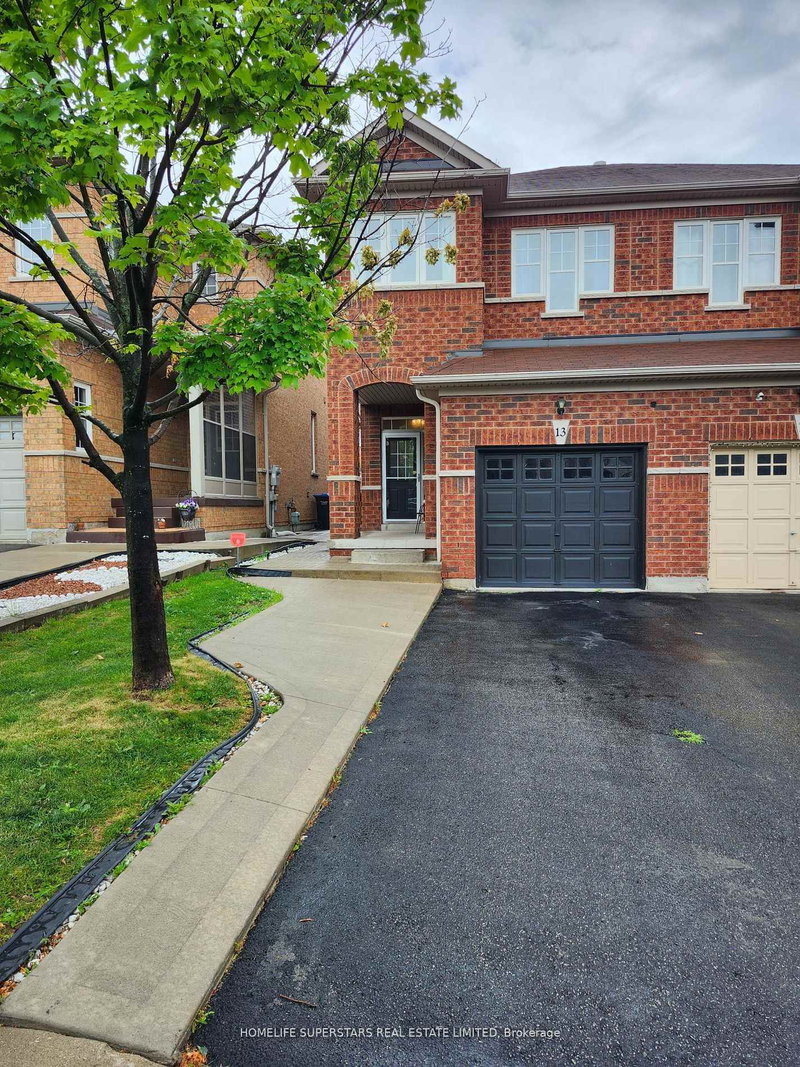 13 Rocky Point Cres, Brampton, Ontario