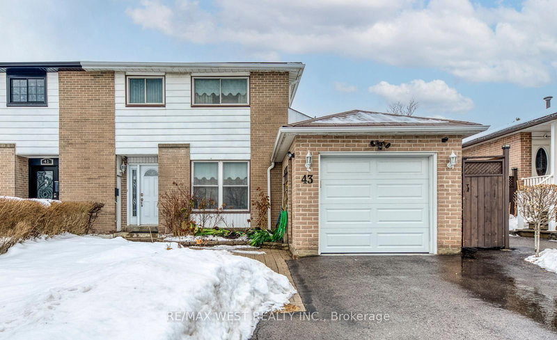 43 Flamingo Cres, Brampton, Ontario