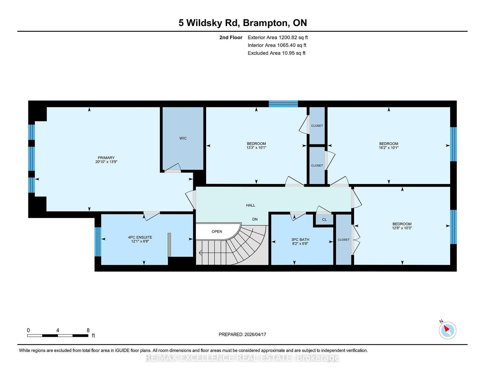 Detached House for sale at 5 Wildsky Road, Brampton, Ontario, L6Y 5P6 - Fletcher's Creek South - MLS: W13010308