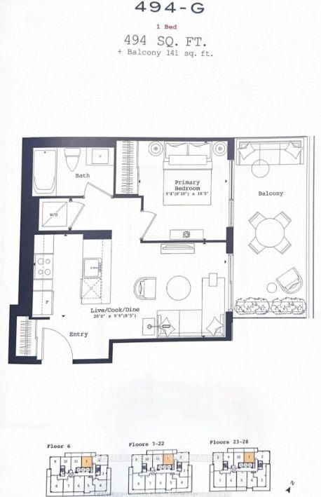 2075 Lakeshore Road, Unit 1101 - Photo 3