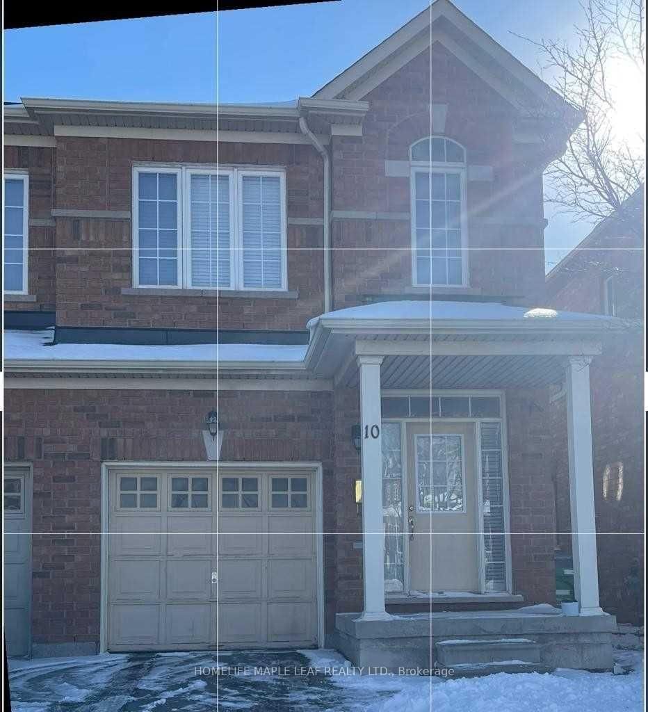 Semi-Detached House for lease at 10 Frenchpark Circle, Brampton, Ontario, L6X 0Y5 - Credit Valley - MLS: W13112160