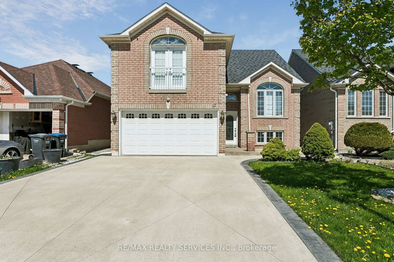 12 Goldie Ave, Brampton, Ontario
