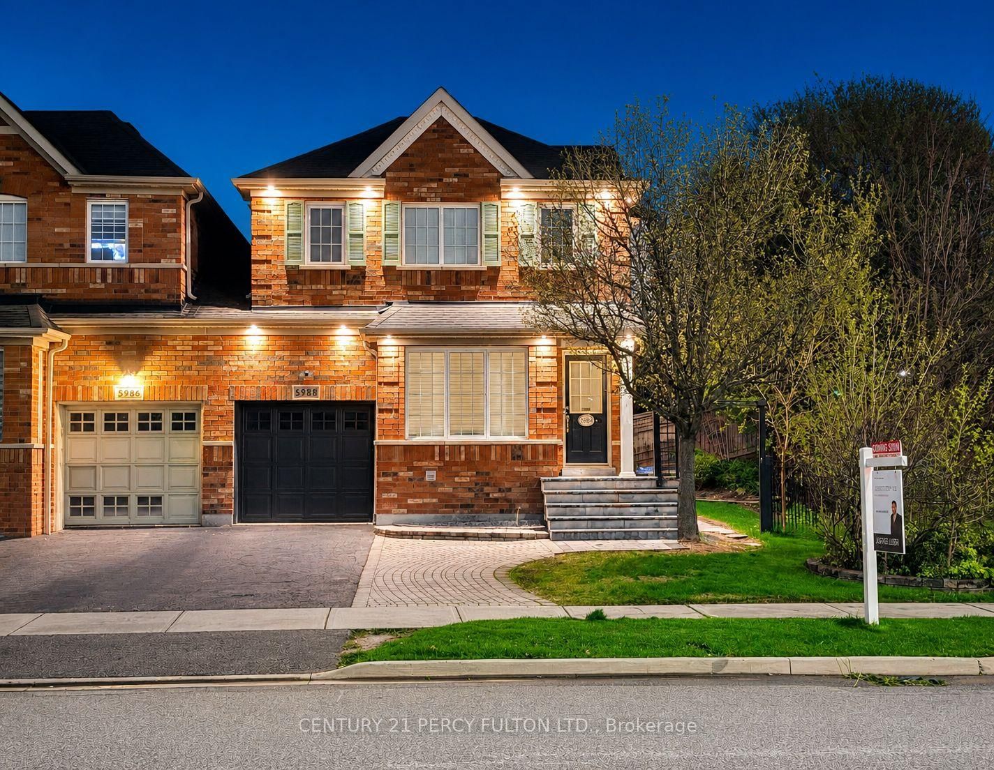 Semi-Detached House for sale at 5988 Long Valley Road, Mississauga, Ontario, L5M 6K4 - Churchill Meadows - MLS: W13114862