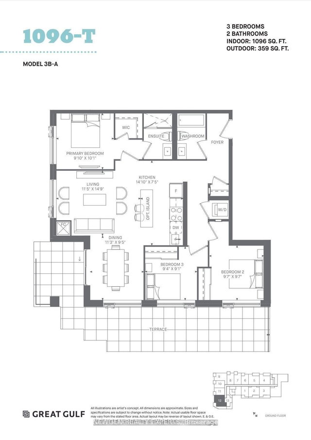 112 - 1440 Clarriage Court