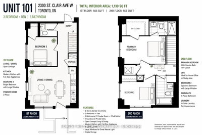 2300 W St Clair Avenue • #101 • Toronto, ON