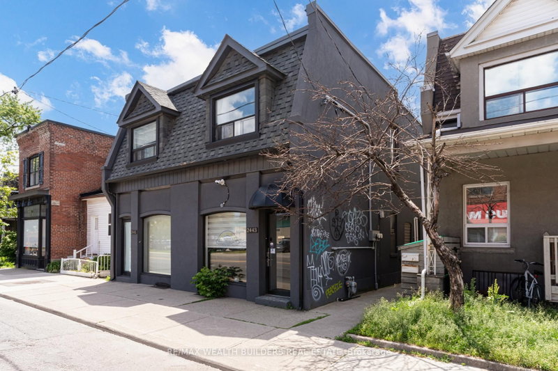 home for lease on 2443 Dundas Street W