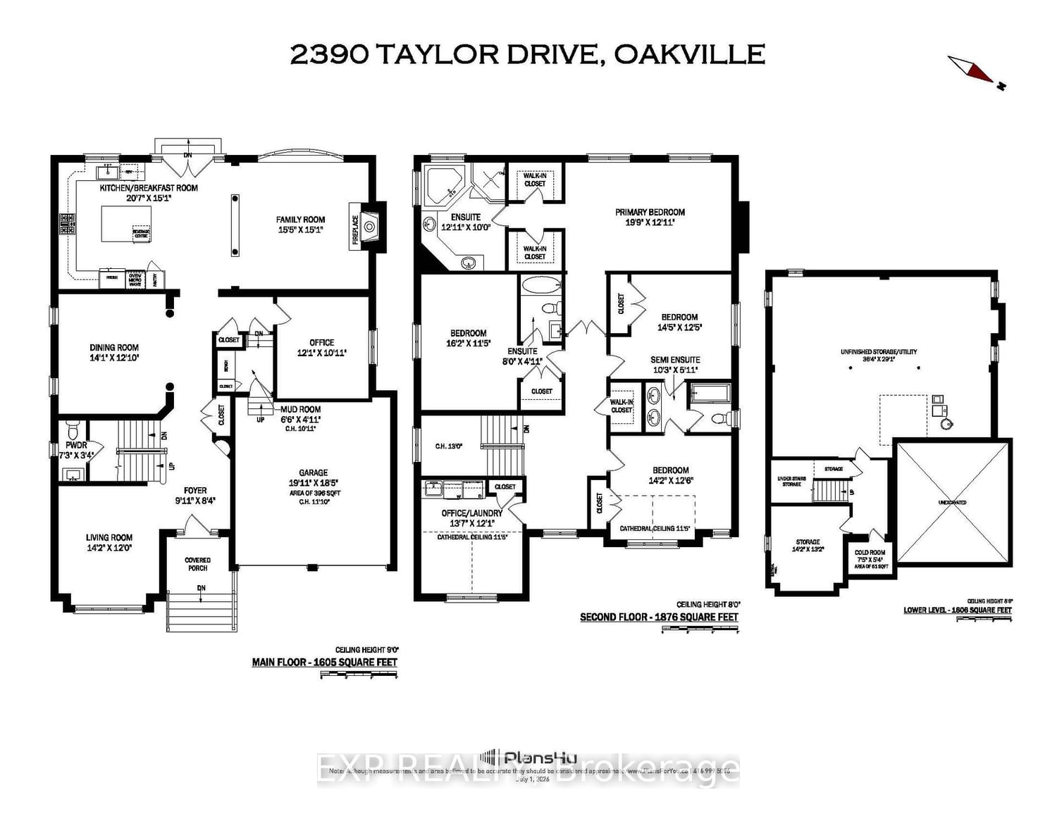 2390 Taylorwood Drive • Oakville, ON photo 43