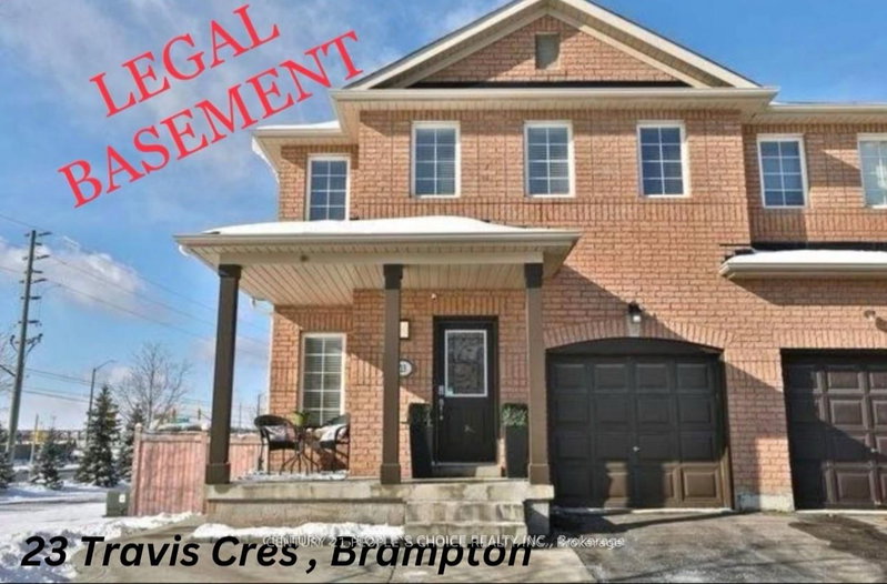 home for lease on Bsmt-23 Travis Crescent