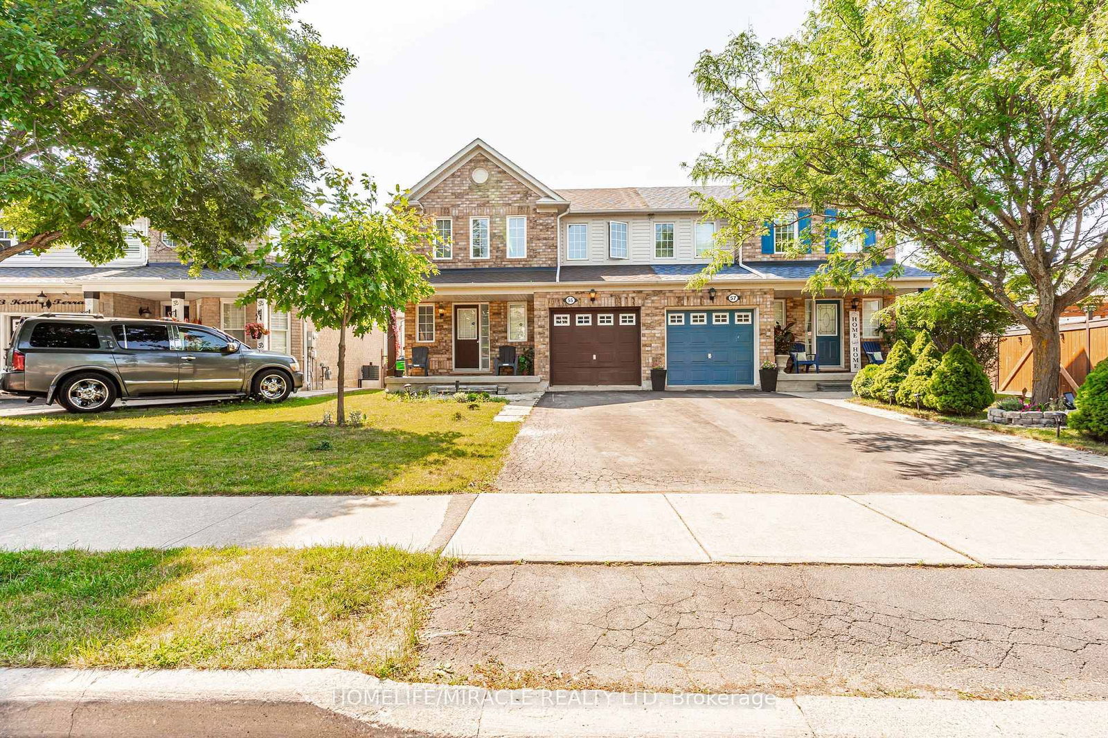 Semi-Detached House for sale at 55 Keats Terrace, Brampton, Ontario, L7A 3M9 - Fletcher's Meadow - MLS: W13604724