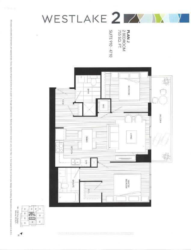 2200 Lake Shore Boulevard W • #3310 • Toronto, ON photo 40