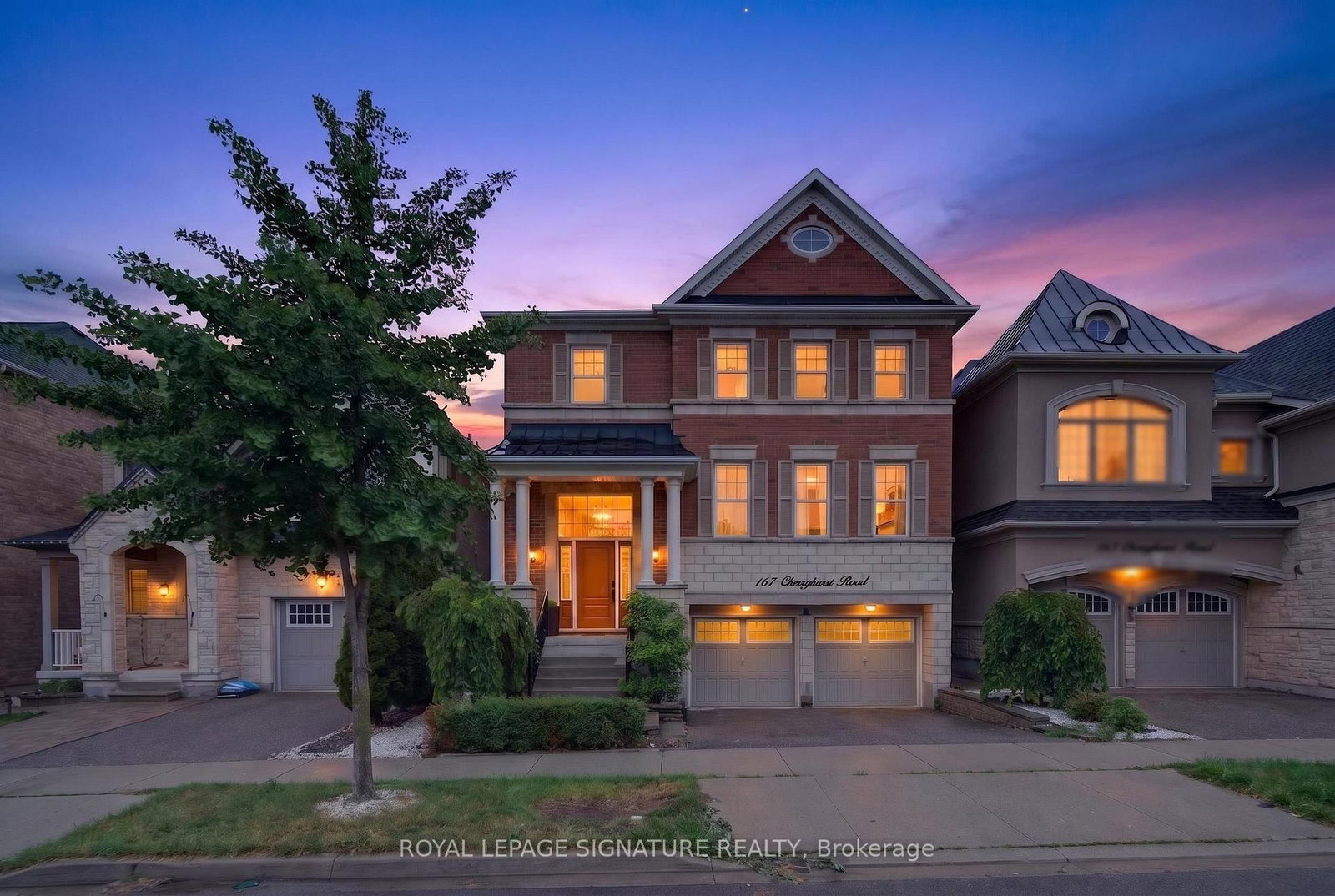 Detached House for sale at 167 Cherryhurst Road, Oakville, Ontario, L6M 0W1 - Glenorchy - MLS: W13704534