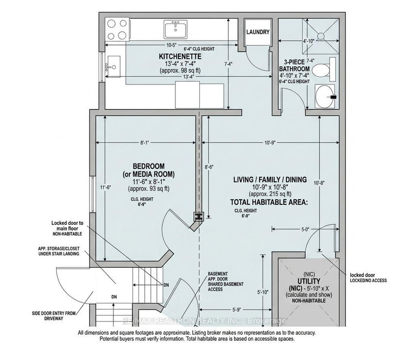 Basement - 209 Saint Lucie Drive