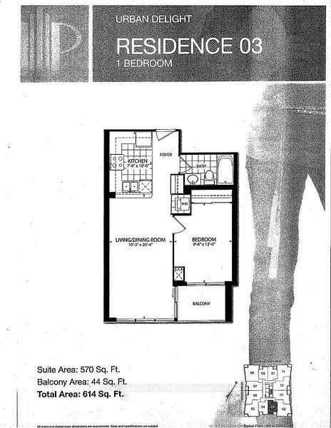 1203-3985 Grand Park Dr, Mississauga, view 10
