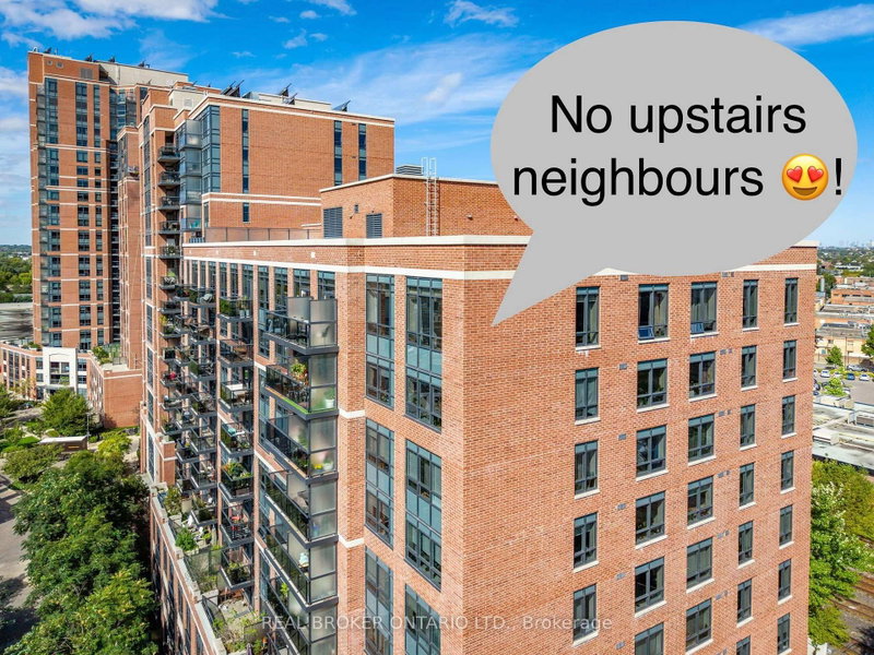 Unit 1110 at 61 Heintzman Street, Toronto