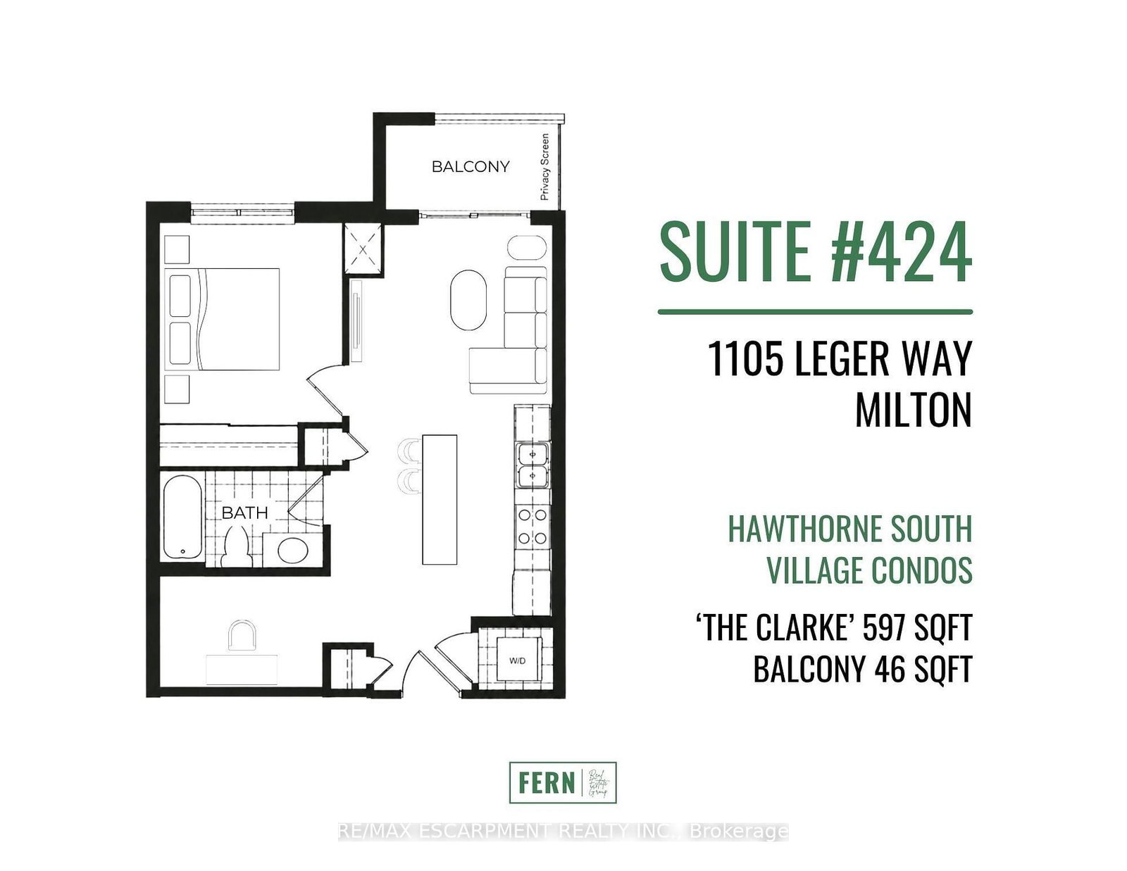 1105 Leger Way • #424 • Milton, ON photo 42