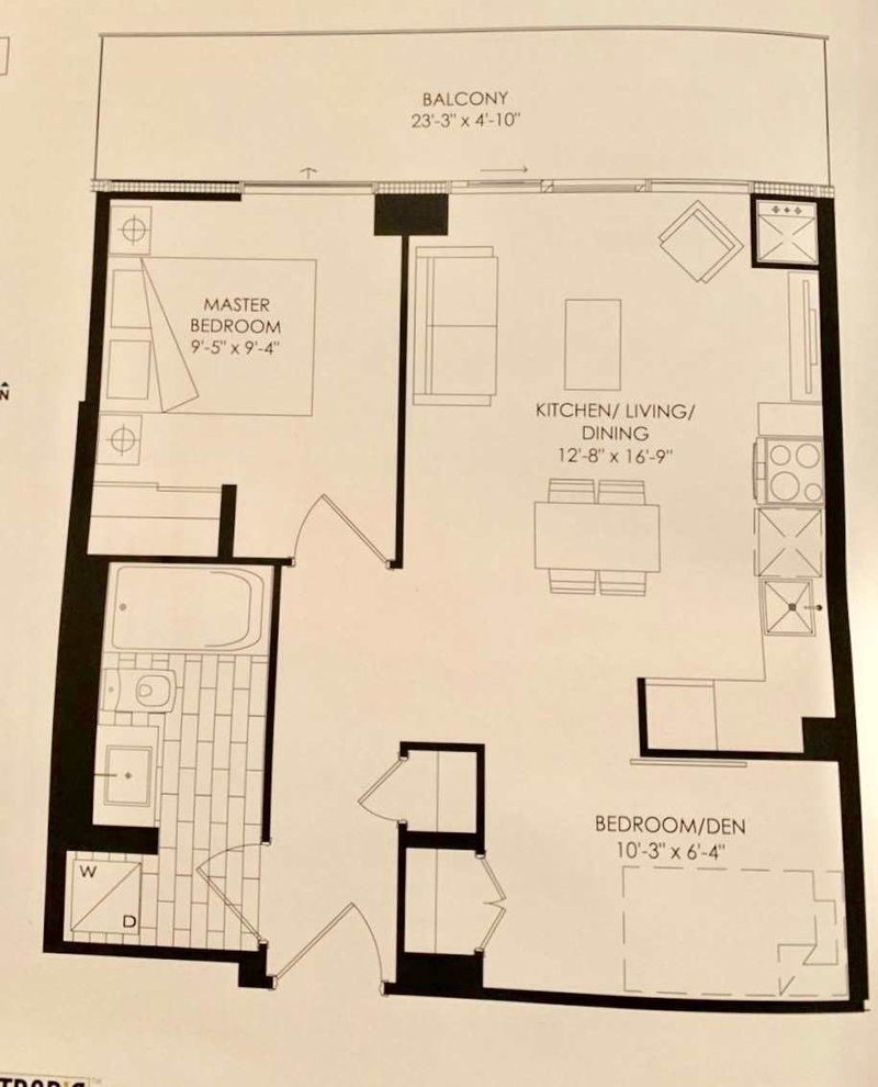 1006 - 160 Flemington Rd, Toronto, M6A1N6 | Image 2