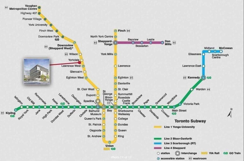 1006 - 160 Flemington Rd, Toronto, M6A1N6 | Image 3