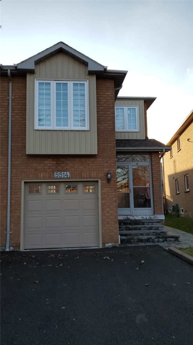 Semi-Detached House leased at 5514 Cosmic Crescent, Mississauga, Hurontario, L4Z3R9 - MLS: W5454292