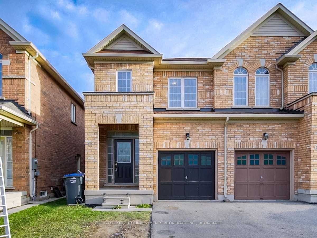 Semi-Detached House leased at 12 Frenchpark Circle, Brampton, Credit Valley, L6X 0Y5 - MLS: W5784613