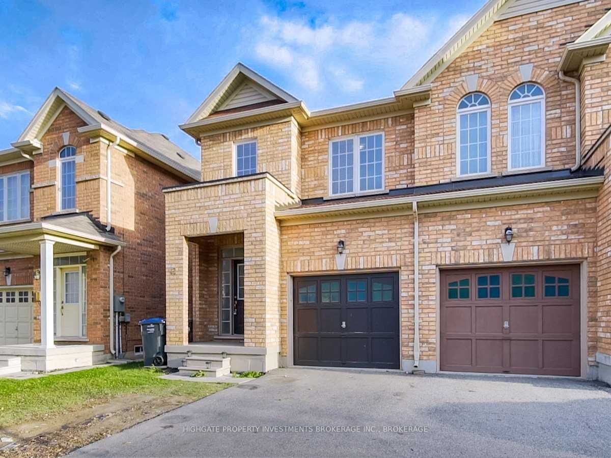 Semi-Detached House leased at 12 Frenchpark Circle, Brampton, Credit Valley, L6X 0Y5 - MLS: W5784613