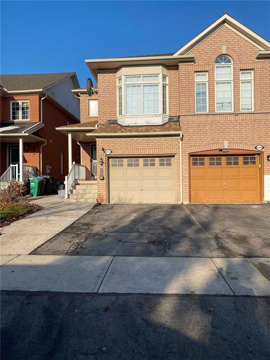 Semi-Detached House leased at 3715 Partition Road, Mississauga, Lisgar, L5N8N6 - MLS: W5834783