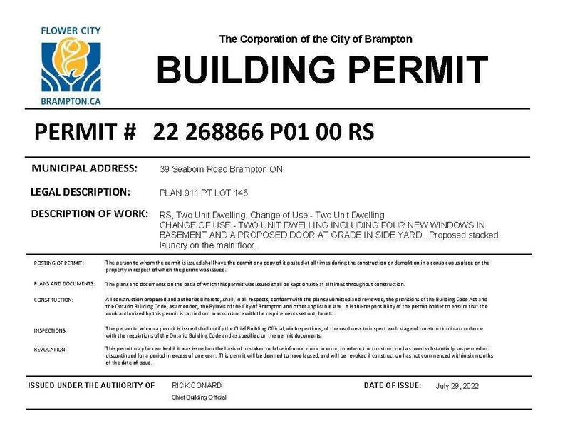 39 Seaborn Rd, Brampton, L6V 2B8 | Image 2