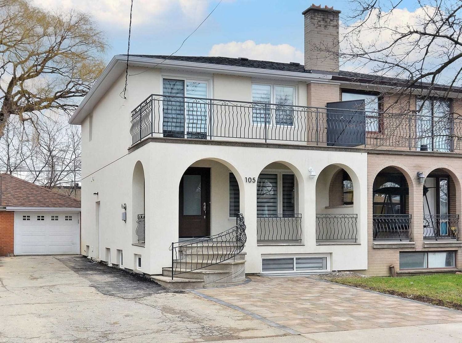 Semi-Detached House leased at Main/2-105 Habitant Drive, Toronto, Humbermede, M9M2P4 - MLS: W5860178