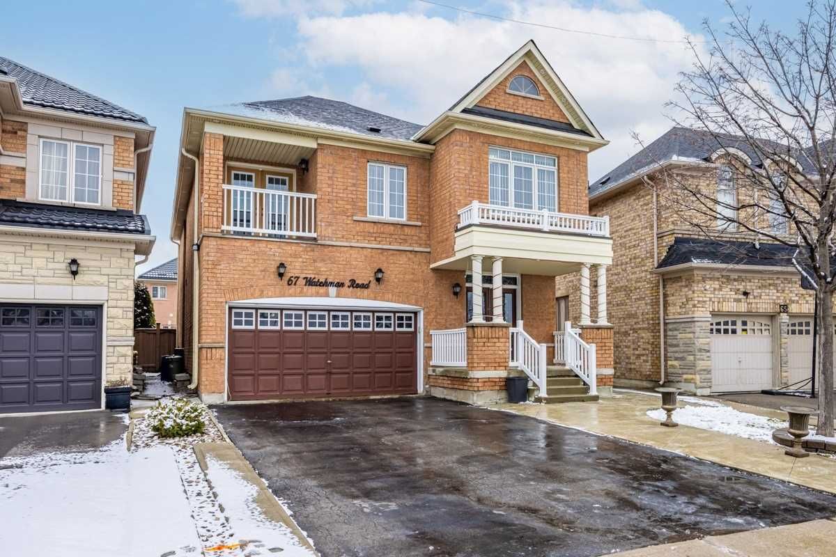 Detached House sold at 67 Watchman Road, Brampton, Bram East, L6P 2L6 - MLS: W6017565