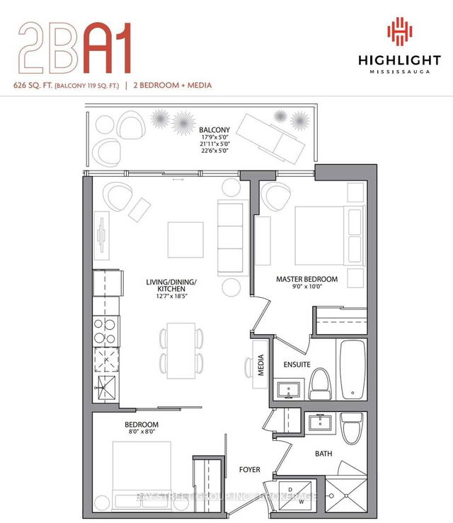 1106 - 4070 Dixie Road