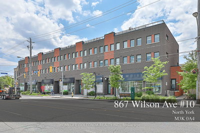 Townhouse sold at 10-867 Wilson Avenue, Toronto, Ontario, M3K 0A4 - Downsview-Roding-CFB - MLS: W6147428