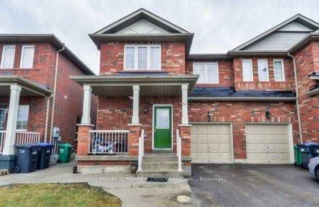 Semi-Detached House leased at 54 Jordensen Drive, Brampton, Credit Valley, L6X 0S6 - MLS: W6693160