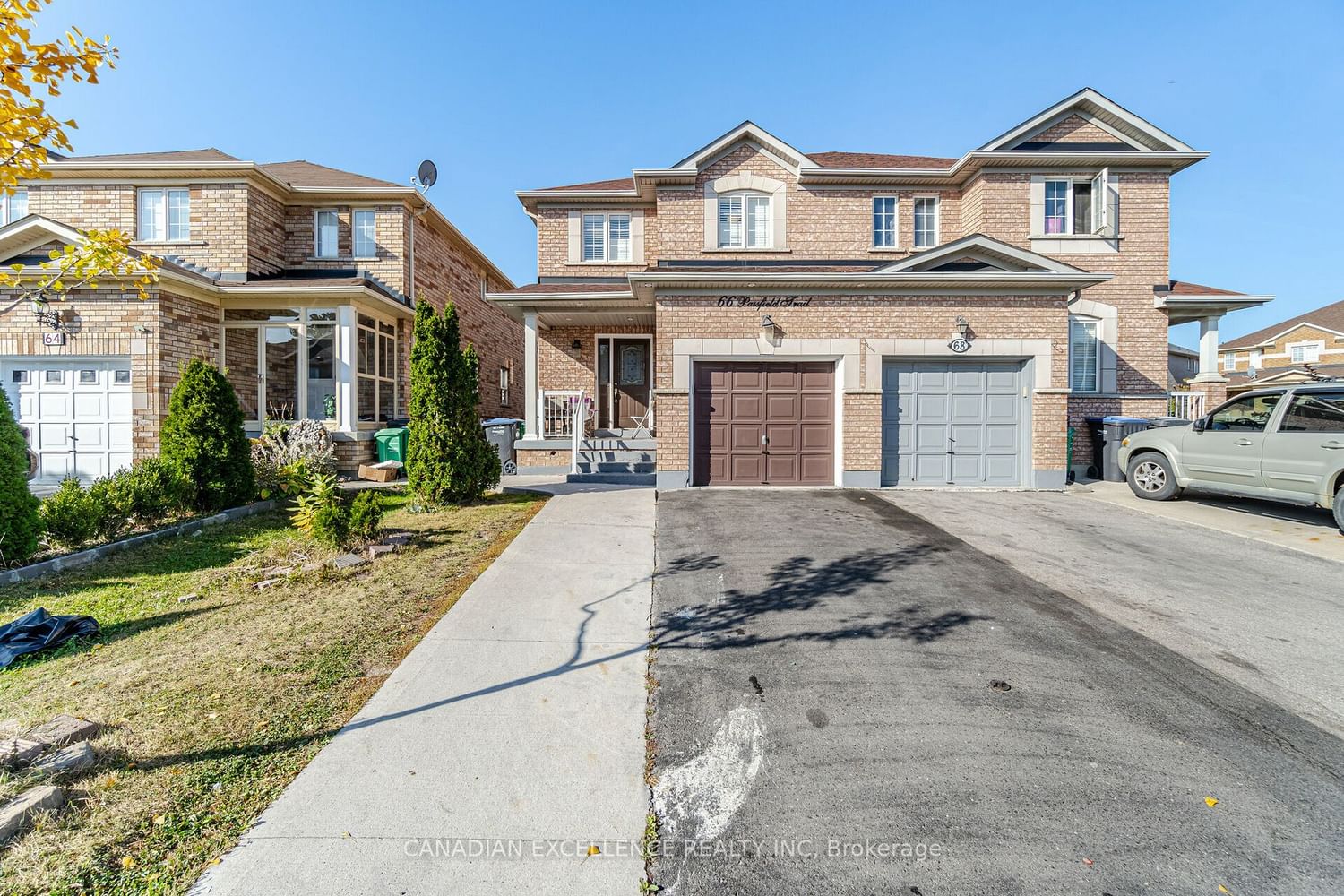Semi-Detached House sold at 66 Passfield Trail, Brampton, Bram East, L6P 1T9 - MLS: W7033024