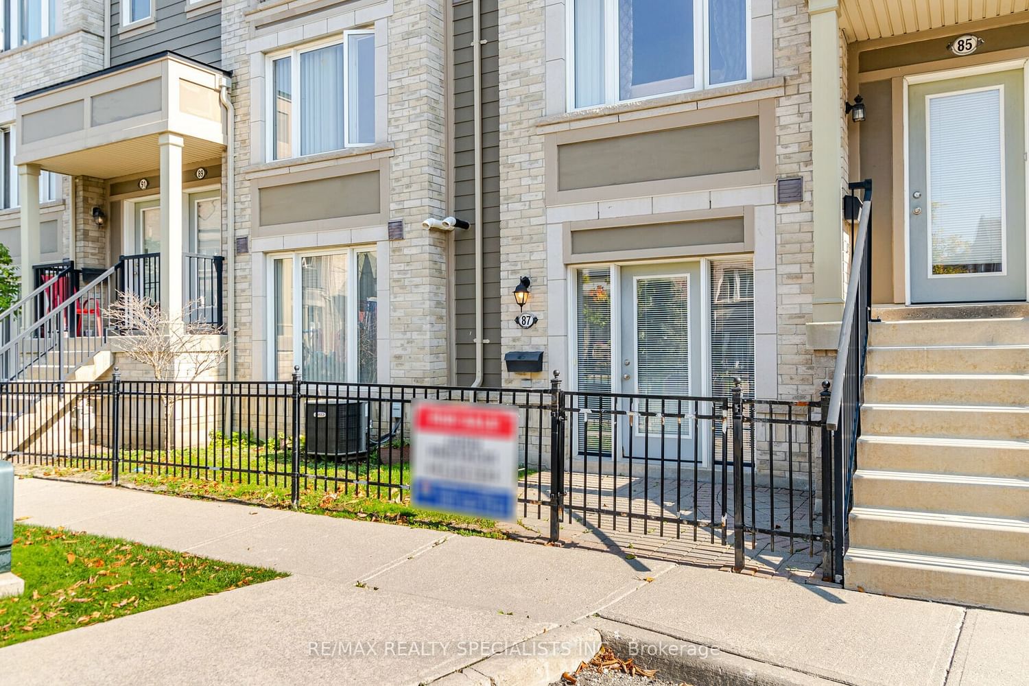 Townhouse sold at 87-3050 Erin Centre Boulevard, Mississauga, Churchill Meadows, L5M 0P5 - MLS: W7035736