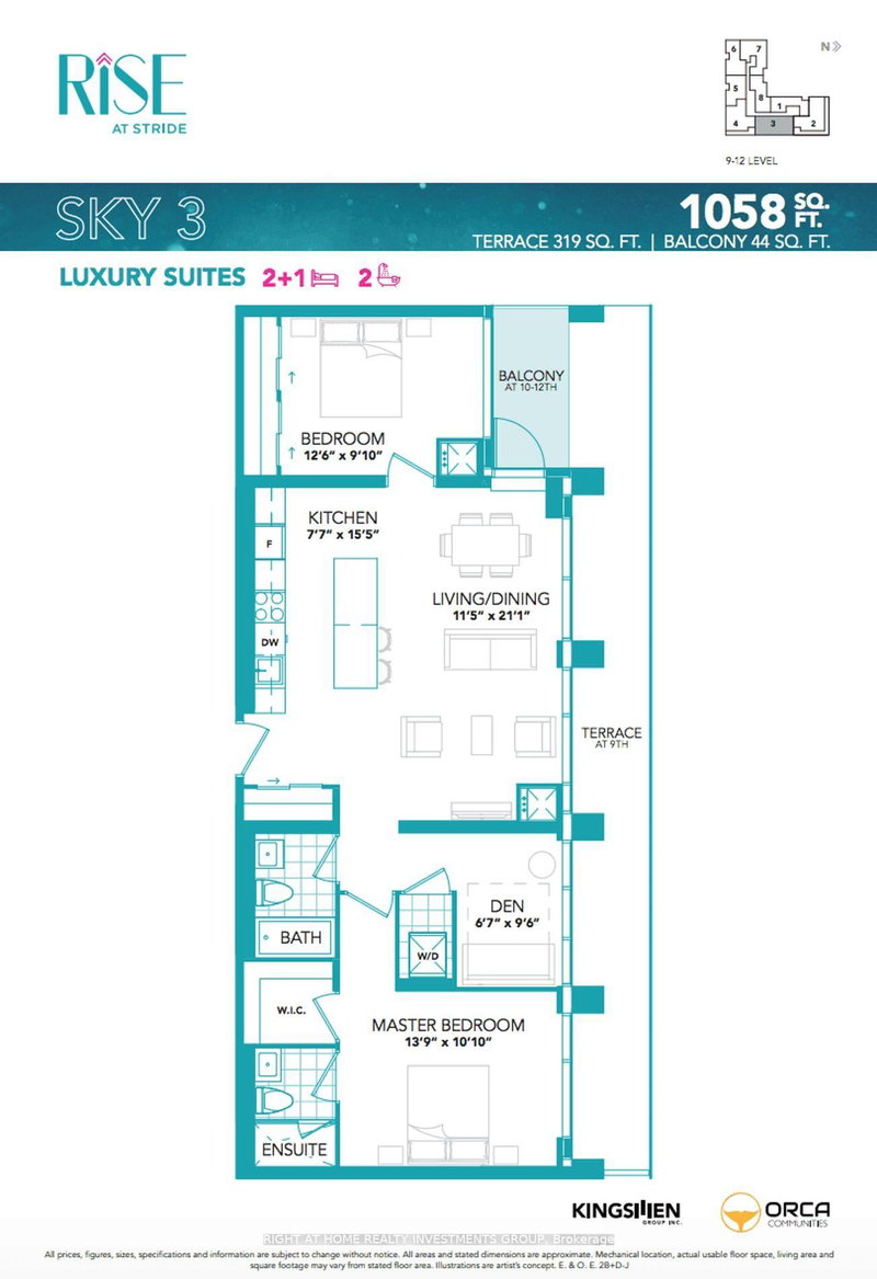 903 - 1063 Douglas Mccurdy Comm Circ, Mississauga, L5G 0C5 | Image 2