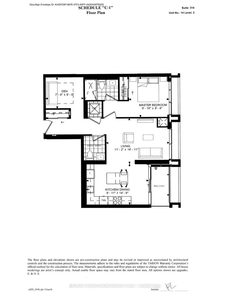 314 - 1063 Douglas Mccurdy Comm Circ, Mississauga, L5G 4B1 | Image 3