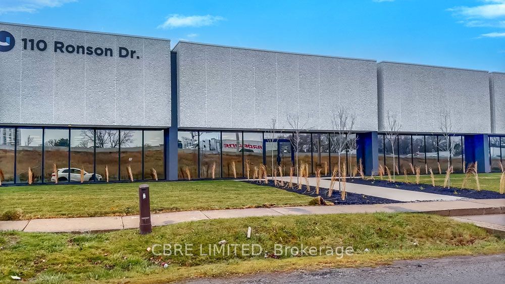 Industrial for sale at 110 Ronson Drive, Toronto, West Humber-Clairville, M9W 1B6 - MLS: W9055661