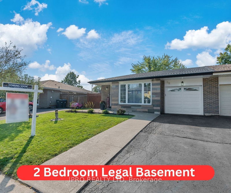 58 Doncaster Dr  Brampton, L6T 1T1 | Image 1