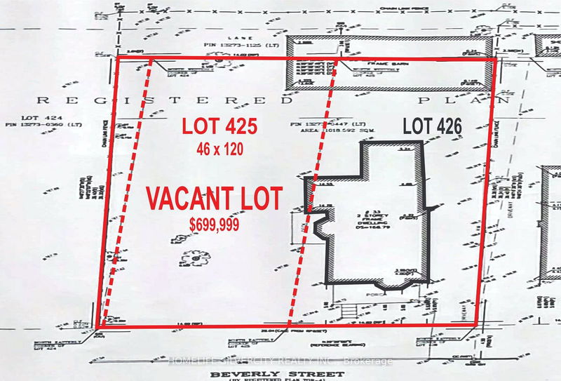 Lot 425 33 Beverley St  Mississauga, L4T 1E9 | Image 1