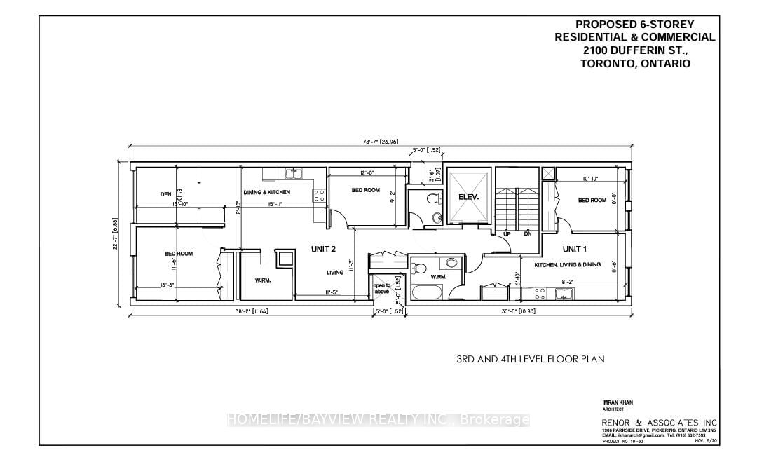 Detached House for sale at 2100 Dufferin Street, Toronto, Caledonia-Fairbank, M6E 3R7 - MLS: W9768334